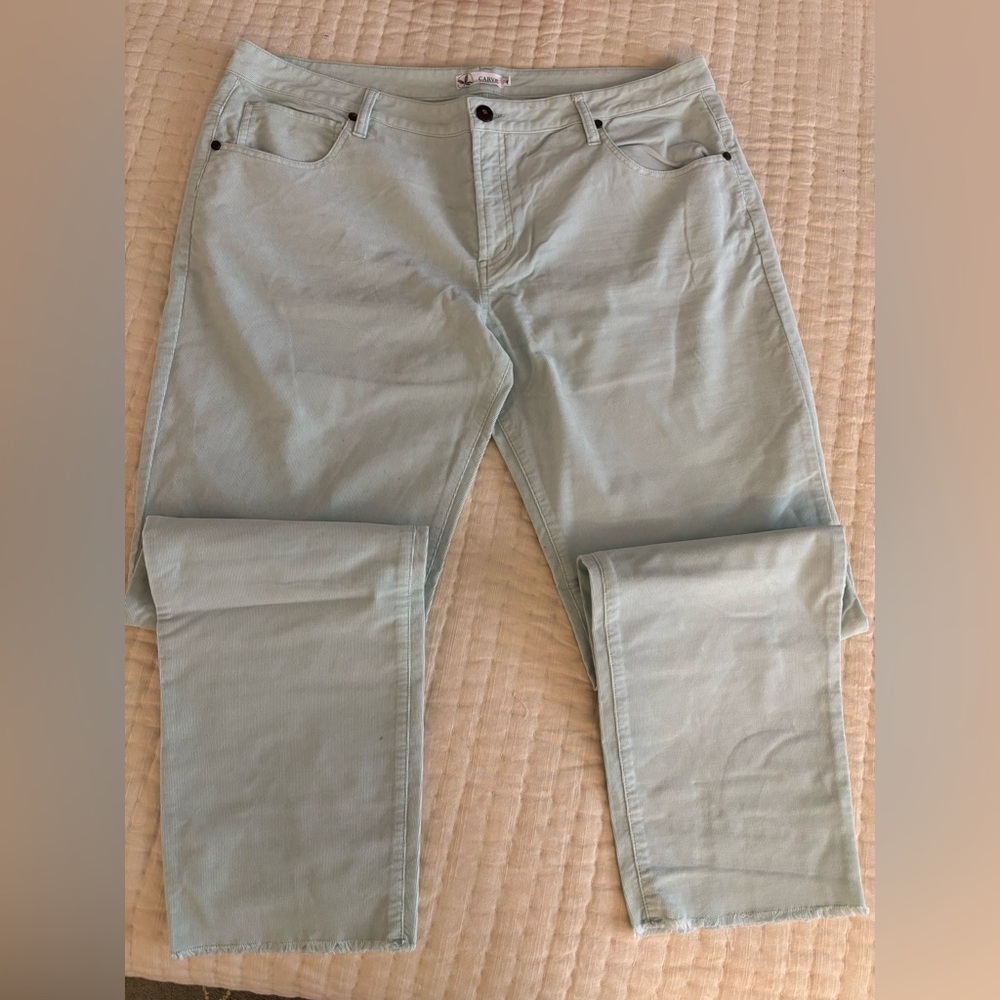 Carve Designs Mint Green Summer Cords